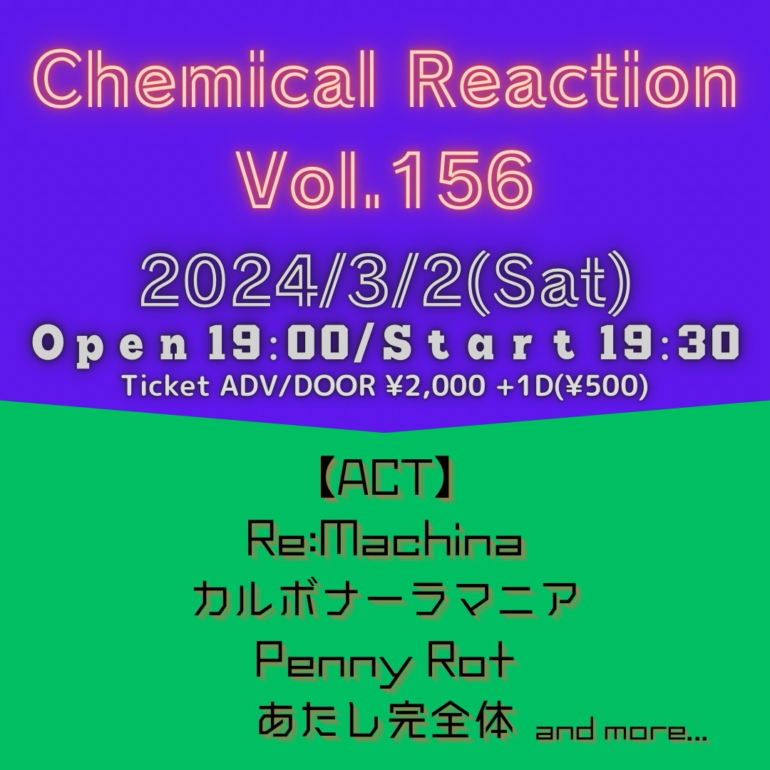 Chemical Reaction Vol.156